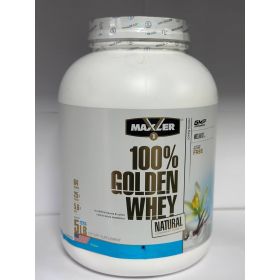 Протеин Maxler 100% Golden Whey Natural 5 lbs 2270 грамм (64 порц)
