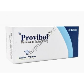 Provibol (Провирон, Местеролон) Alpha Pharma 50 таблеток (1таб 25 мг) - Душанбе