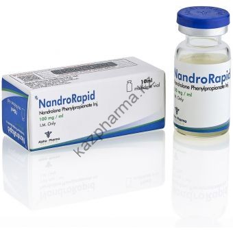 Нандролон фенилпропионат NandroRapid (Дураболин) Alpha Pharma балон 10 мл (100 мг/1 мл) - Душанбе