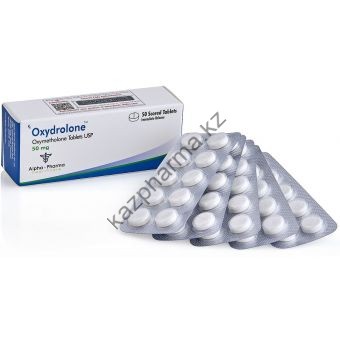 Oxydrolone (Оксиметолон, Анаполон) Alpha Pharma 50 таблеток (1таб 50 мг) - Душанбе