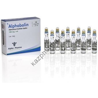 Примоболан Alpha Pharma (Alphabolin) 10 ампул по 1мл (1амп 100 мг) Душанбе