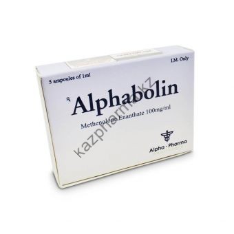 Alphabolin Метенолон энантат Alpha Pharma 5 ампул по 1мл (1амп 100 мг) - Душанбе