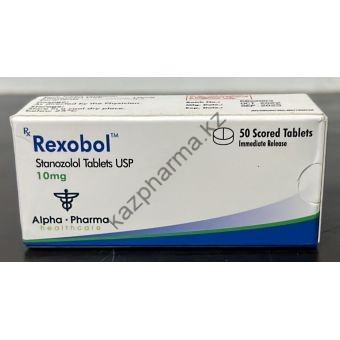 Rexobol (Станозолол, Винстрол) Alpha Pharma 50 таблеток (1таб 10 мг) - Душанбе