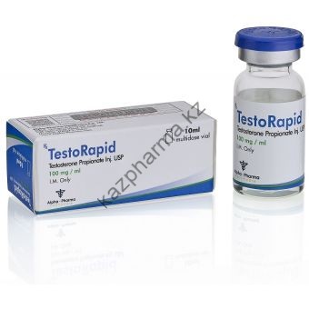 TestoRapid (Тестостерон пропионат) Alpha Pharma балон 10 мл (100 мг/1 мл) - Душанбе