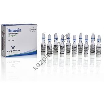 Rexogin (Станозолол, Винстрол) Alpha Pharma 10 ампул по 1мл (1амп 50 мг) - Душанбе