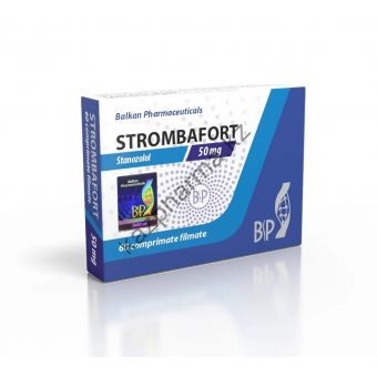Strombafort (Станозолол) Balkan 100 таблеток (1таб 10 мг) - Душанбе