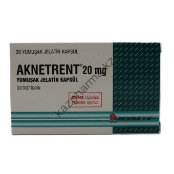 Роаккутан Aknetrent 30 таблеток (1 таб 20 мг) Душанбе