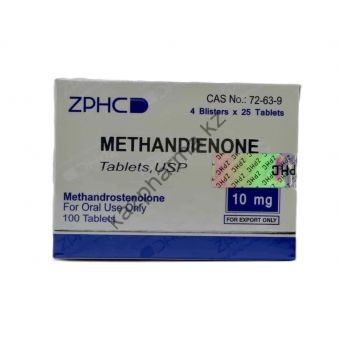 Метан ZPHC (Methandienone) 100 таблеток (1таб 10 мг) - Душанбе