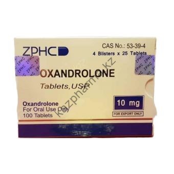 Оксандролон ZPHC 100 таблеток (1таб 10 мг) - Душанбе