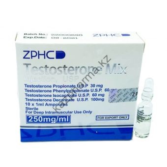 Сустанон ZPHC (Testosterone Mix) 10 ампул по 1мл (1амп 250 мг) - Душанбе