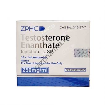 Тестостерон энантат ZPHC (Testosterone Enanthate) 10 ампул по 1мл (1амп 250 мг/1 мл) - Душанбе