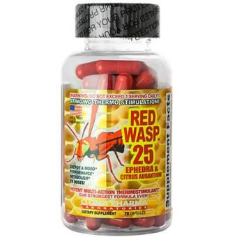 Жиросжигатель Cloma Pharma Red Wasp 25 (75 капсул) - Душанбе
